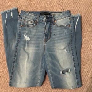 Aeropostale high waisted ankle jeggings